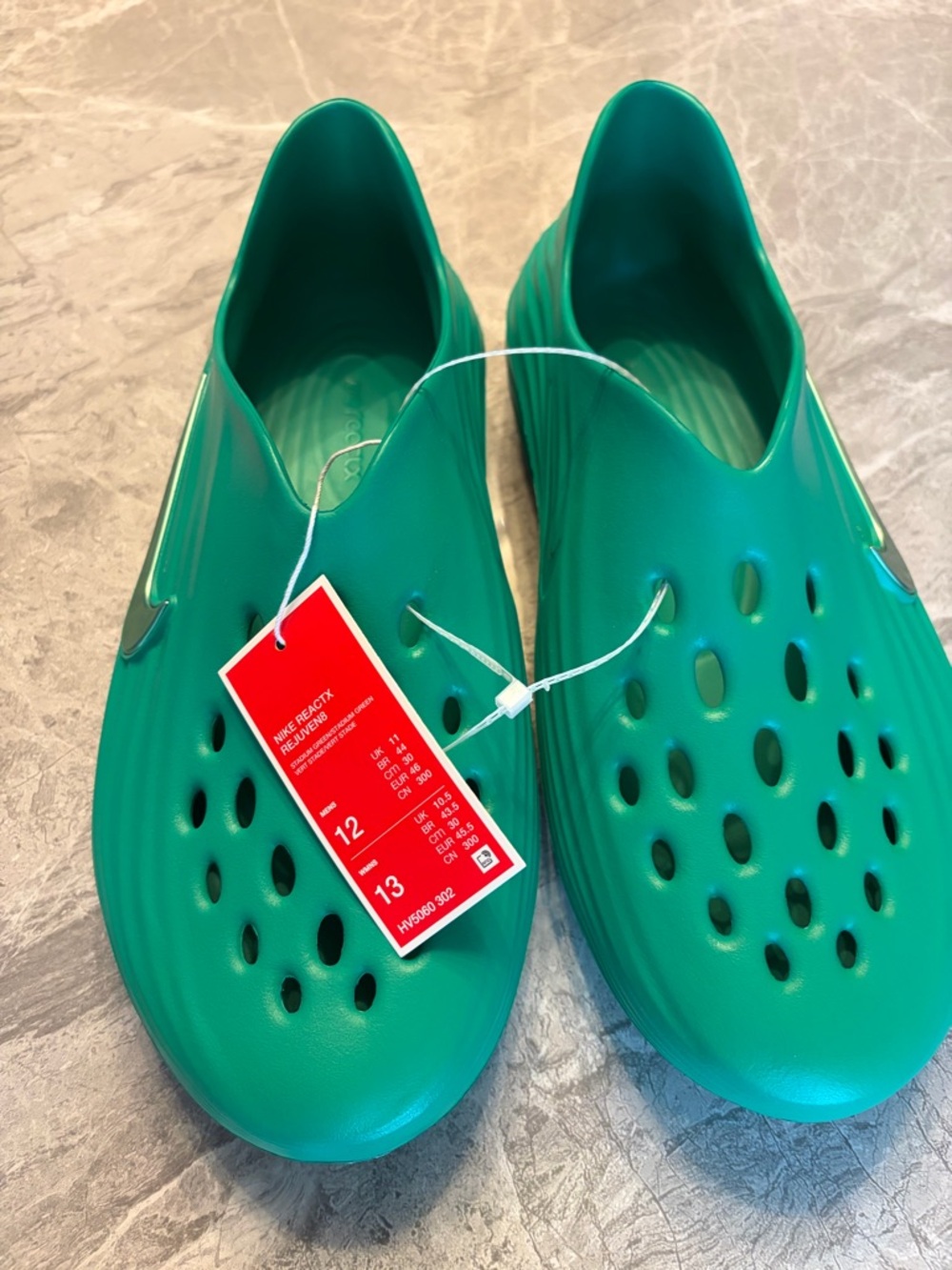 NIKE ReactX Rejuven8 Stadium Green HV5060 302 Men’s Size 12 sneakers